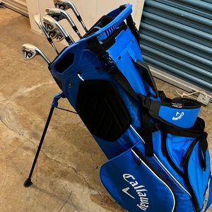Callaway gold club set. Brand new. Only used twice. Asking 1300 OBO!